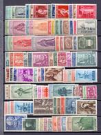 België 1946/1951 - 6 Bijna volledige jaargangen - OBP / COB, Timbres & Monnaies, Timbres | Europe | Belgique