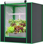 Kweektent - Growtent - Growbox - 50x36x54 cm - Zwart - VIVOS, Tuin en Terras, Verzenden, Nieuw