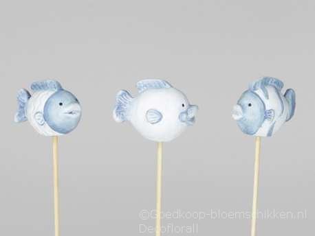 Bijsteker visjes op stok doos 12 st bijstekers, Huis en Inrichting, Woonaccessoires | Kunstplanten en Kunstbloemen, Nieuw