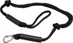 Bungee dock line met lus en karabijnhaak 180-280cm zwart, Watersport en Boten, Ophalen of Verzenden, Nieuw