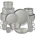 tectake Serviesset Una, van aardewerk, voor 6 personen - 30, Verzenden