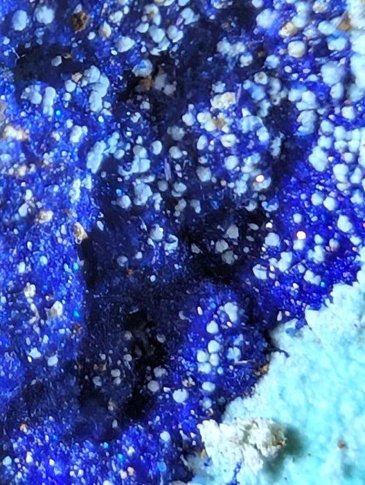 Gibbsite en Blue Allophane, indrukwekkende kleur, uitstekend, Verzamelen, Mineralen en Fossielen