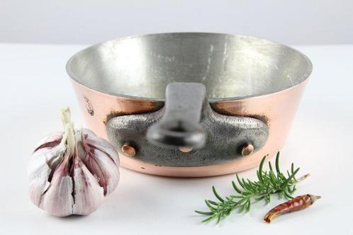 Casserole - Professionnel - Ø16cm - 3mm - Cuivre, Étain, Antiek en Kunst, Antiek | Keukengerei