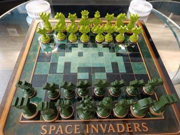 Dominique Kleiner (1967) - Space invaders chess