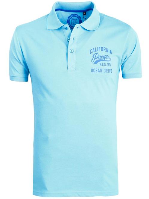 E-bound Polo Shirt Heren Met California Pacific Print, Kleding | Heren, T-shirts, Verzenden