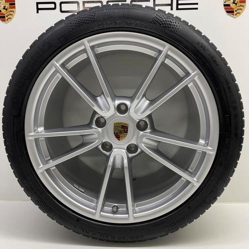 Porsche 992 ORIGINELE 19/20 velgen met winterbanden (8-9 mm), Autos : Pièces & Accessoires, Pneus & Jantes, Enlèvement