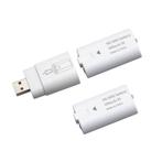 2x 600mAh NiMH Battery Pack + USB docking station  XBOX O..., Verzenden