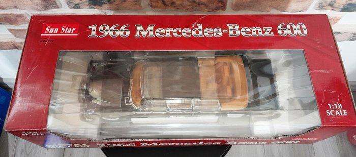 Sunstar 1:18 - Modelauto - Mercedes-Benz 600, Hobby en Vrije tijd, Modelauto's | 1:5 tot 1:12