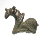 Luristan Brons Zittend gevleugeld paard