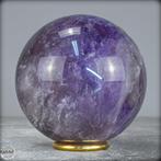 Natuurlijke topkwaliteit paarse fluoriet Bol- 1195.11 g, Antiek en Kunst