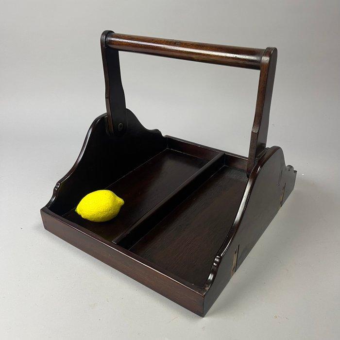 Dienblad - Regency style Mahogany tray with handle - Cheese, Antiek en Kunst, Curiosa en Brocante