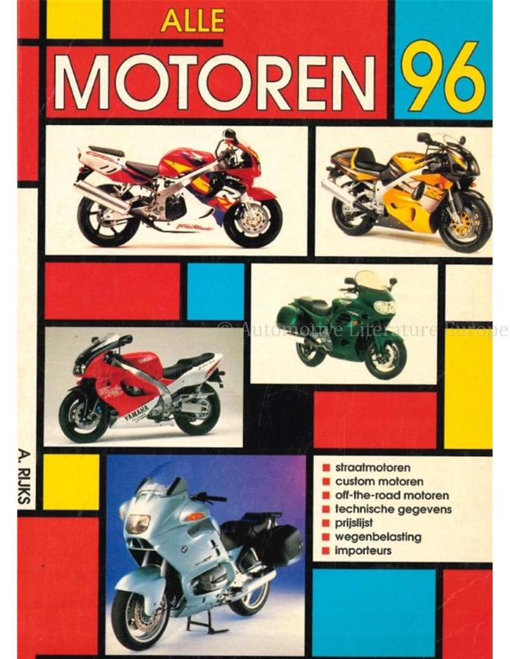 ALLE MOTOREN 96, Livres, Autos | Livres