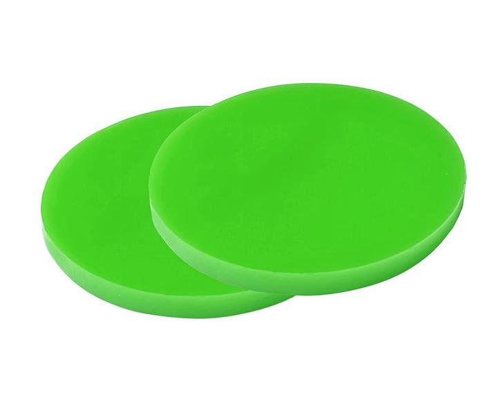 Set van 30 plastic schijfjes (3x30 mm, acrylaat, PMMA, groe, Doe-het-zelf en Bouw, Gereedschap | Overige machines, Nieuw, Verzenden