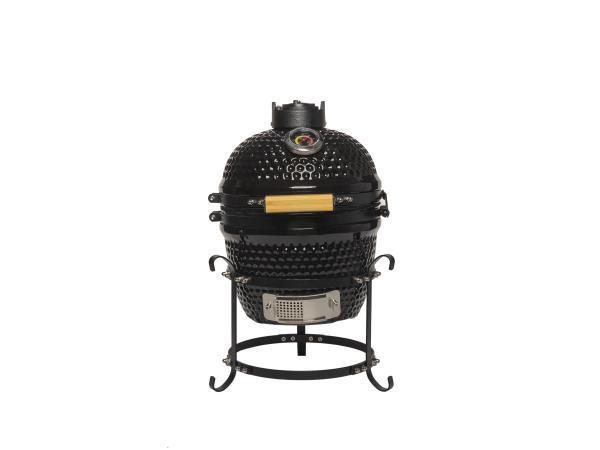 Veiling - Patton Kamado 13 inch glans zwart, Jardin & Terrasse, Barbecues au charbon de bois