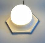 Lampe à suspendre (2) - Verre opalescent - Lampes rétro, Antiek en Kunst