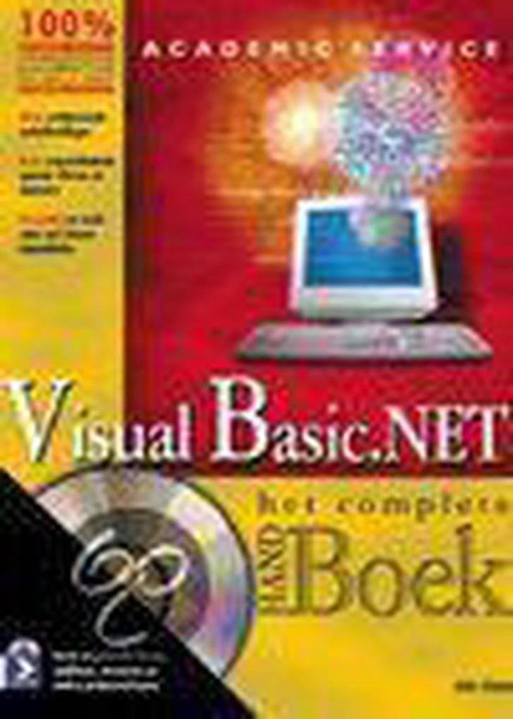Visual Basic.NET / Het complete HANDBoek 9789039518663, Livres, Informatique & Ordinateur, Envoi