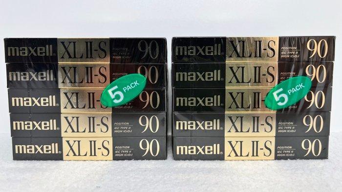 Maxell - 10x XLII-S 90 tape (nieuw in folie) - Lege, Audio, Tv en Foto, Radio's