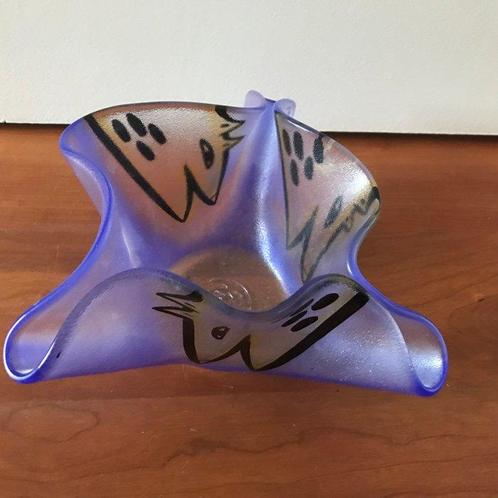 Kosta Boda - Ulrica Hydman-Vallien - Schaal - happy bowl -, Antiek en Kunst, Antiek | Glaswerk en Kristal