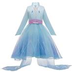 Prinsessenjurk - Elsa jurk - Lange mouw - Kleedje, Kinderen en Baby's, Verzenden, Nieuw