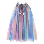 Prinsessenjurk - Cape - Nightsky - Kleedje, Kinderen en Baby's, Carnavalskleding en Verkleedspullen, Verzenden, Nieuw