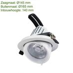 LED Inbouw Downlight 24W Kantelbaar 145mm 2160lm Exclusief, Verzenden
