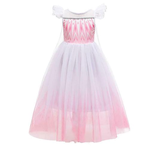 Prinsessenjurk - Magische Roze Elsa jurk - Kleedje, Enfants & Bébés, Costumes de carnaval & Déguisements, Envoi