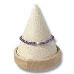 Zonder minimumprijs - Armband - 18 karaat Geel goud Amethist, Nieuw