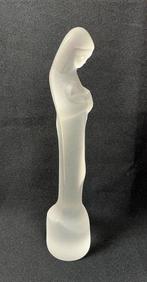 Glasfabriek Leerdam - Stef Uiterwaal - sculptuur, Madonna -, Antiek en Kunst, Antiek | Glaswerk en Kristal