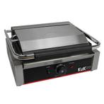 KuKoo Contactgrill Dubbel - 2200 W, Verzenden, Nieuw