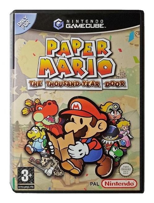 Super Paper Mario The Thousand-Year Door (GameCube used, Consoles de jeu & Jeux vidéo, Jeux | Nintendo GameCube, Enlèvement ou Envoi