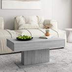 vidaXL Salontafel 96x50x45 cm bewerkt hout grijs sonoma, Huis en Inrichting, Tafels | Salontafels, Verzenden, Nieuw