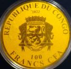 Congo. 100 Francs 2022 Princess Diana - A Princess (.999), Postzegels en Munten, Munten | Europa | Niet-Euromunten
