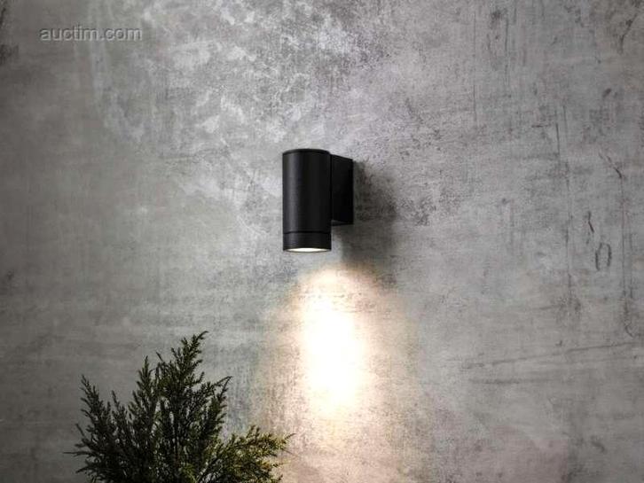 16 x Wandlamp Cilinder GU10 fitting zand zwart..., Doe-het-zelf en Bouw, Overige Doe-Het-Zelf en Bouw, Ophalen