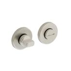 WC slot 49x7mm nikkel mat - met vrij/bezet indicator - In..., Doe-het-zelf en Bouw, Ophalen of Verzenden, Nieuw, Koper of Messing