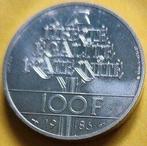 Frankrijk. 100 Francs 1986 Liberté. Piéfort en argent, BU, Postzegels en Munten
