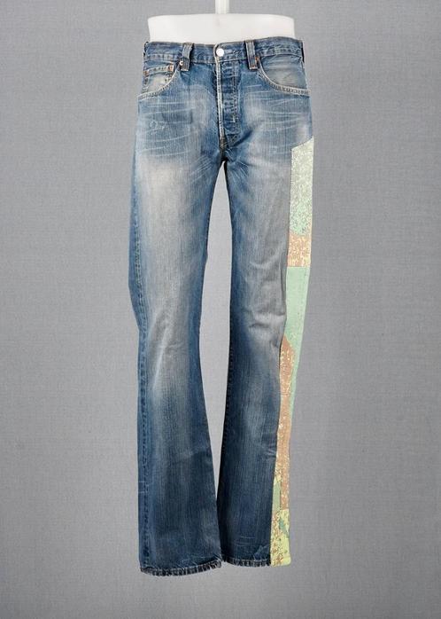 Upcycled Jeans by URC + BYBORRE, Kleding | Dames, Spijkerbroeken en Jeans, Ophalen of Verzenden