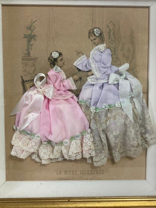 La Mode Illustrée PARIS - Lijst- De dames van de adel -, Antiek en Kunst, Curiosa en Brocante