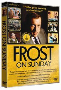 Frost On Sunday DVD (2009) David Frost cert E 3 discs, Cd's en Dvd's, Dvd's | Overige Dvd's, Zo goed als nieuw, Verzenden