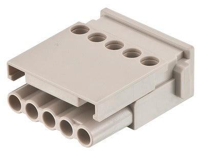 Han E 5-Contact Femelle Module À Vis 16A - 09140052701, Bricolage & Construction, Électricité & Câbles, Envoi
