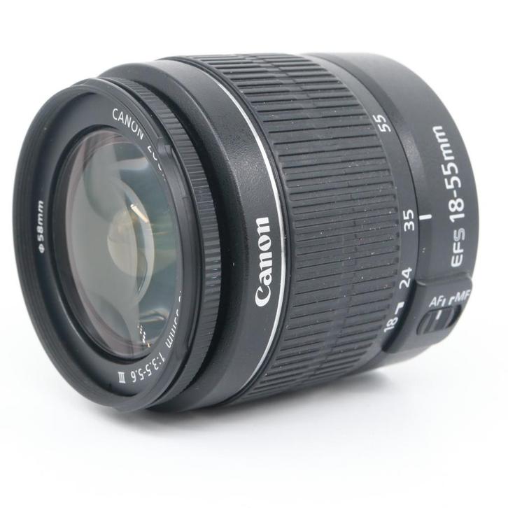 Canon EF-S 18-55mm F/3.5-5.6 III | Tweedehands, Audio, Tv en Foto, Foto | Lenzen en Objectieven, Zo goed als nieuw, Verzenden