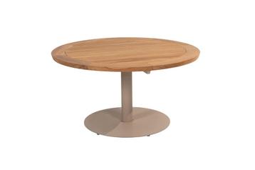 Taste by 4 Seasons Saba low tuintafel latte met teak blad Ø