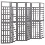 vidaXL Kamerscherm/trellis met 6 panelen 242,5x180 cm, Maison & Meubles, Accessoires pour la Maison | Autre, Verzenden