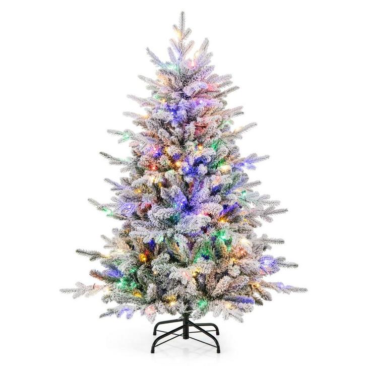 2dekans | Coast Kunstkerstboom - 135 cm - Groen/Wit –, Diversen, Kerst, Ophalen of Verzenden