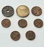 Belgisch-Congo, Katanga. Lot de 8 monnaies coloniales de