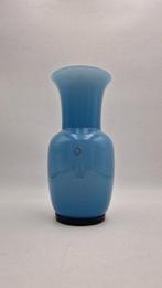 Venini - Opalino - Vaas - Blu Orizzonte - Glas, Antiek en Kunst