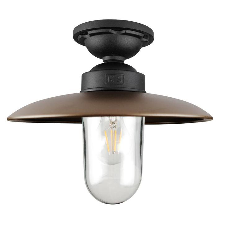 Buitenverlichting plafond & veranda Solingen Plafondlamp Mat, Tuin en Terras, Buitenverlichting, Verzenden