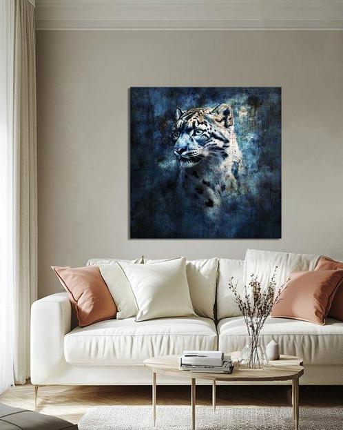 Wysocky John - The Snow Leopard, Antiek en Kunst, Kunst | Schilderijen | Modern