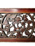 Panneau en bois sculpté - Chine - XXe siècle, Antiquités & Art