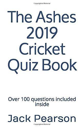 The Ashes 2019 Cricket Quiz Book, Pearson, Jack, Livres, Livres Autre, Envoi