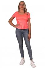 T-Shirt Dames Neon Pink, Kleding | Dames, Carnavalskleding en Feestkleding, Verzenden, Nieuw